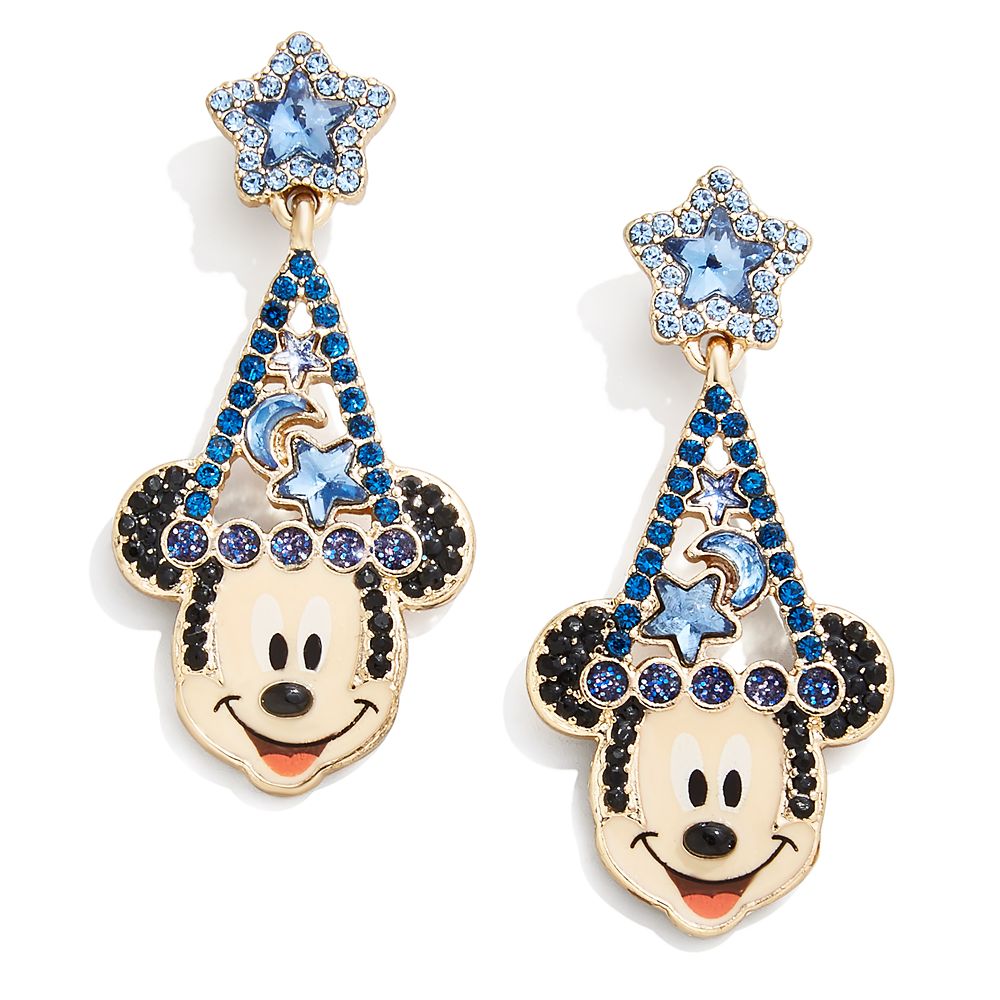 Sorcerer Mickey Mouse Earrings by BaubleBar  Fantasia Official shopDisney