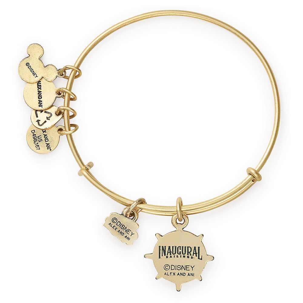 Disney Wish ''Inaugural Sailings'' Bangle by Alex and Ani – Disney Cruise Line