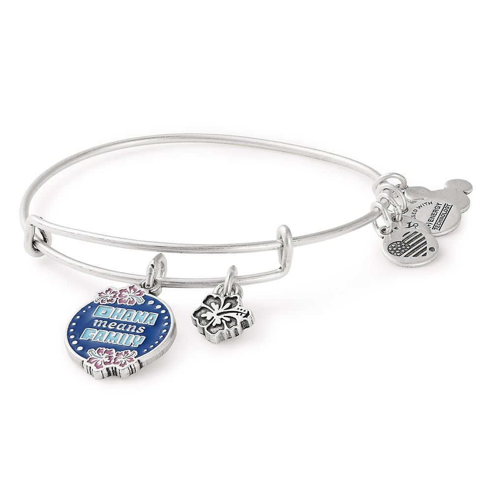 Lilo & Stitch ”Ohana Means Family” Bangle by Alex and Ani now out