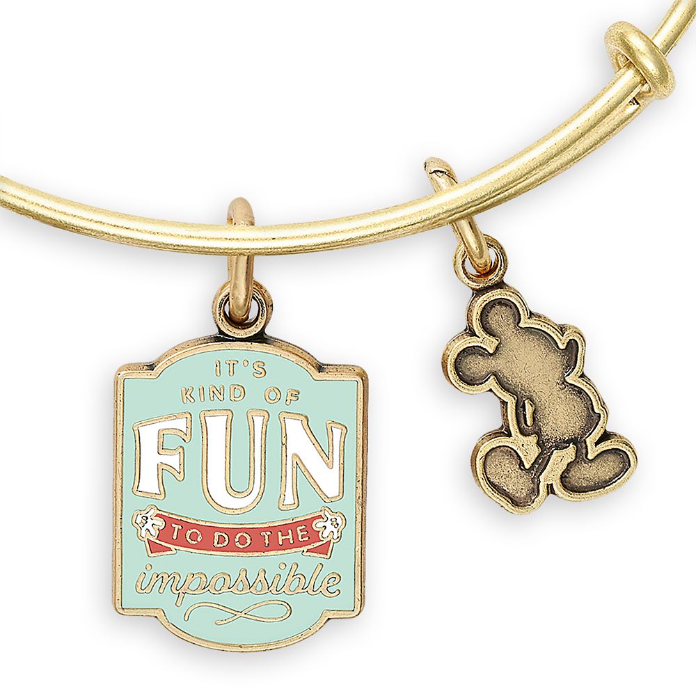 Mickey Mouse ''Impossible'' Bangle by Alex and Ani