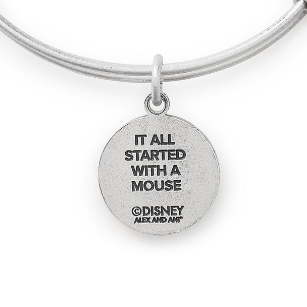 Mickey Mouse ''It All Started With a Mouse'' Bangle by Alex and Ani – Silver
