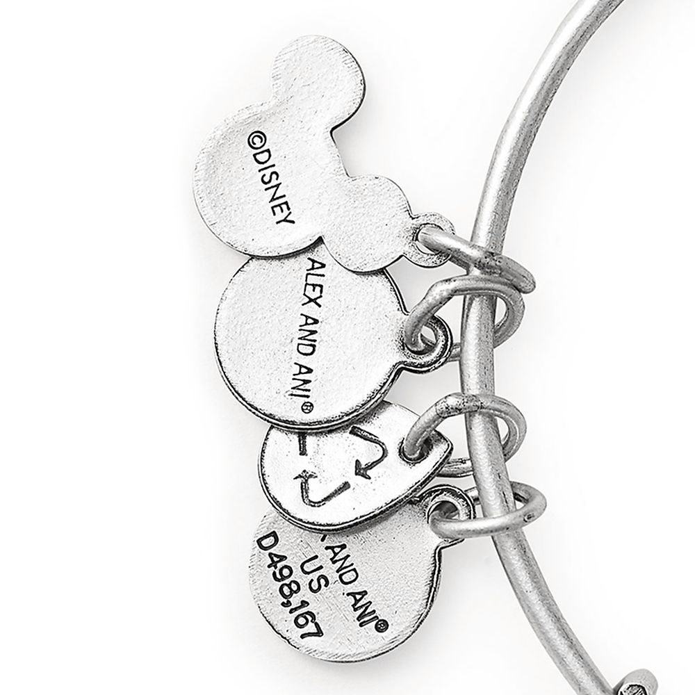 Mickey Mouse ''It All Started With a Mouse'' Bangle by Alex and Ani – Silver