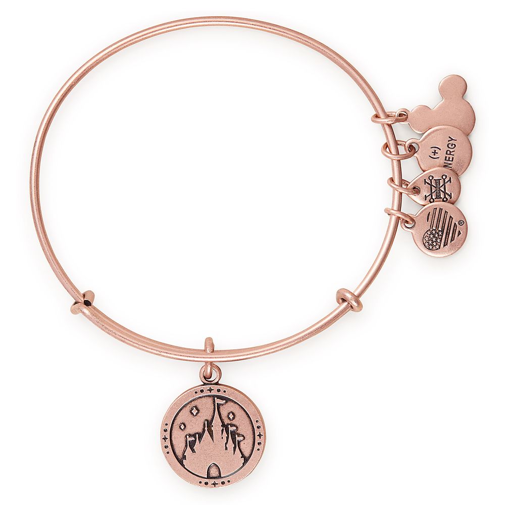 Fantasyland Castle ”Where Dreams Come True” Bangle by Alex and Ani – Rose Gold is now available for purchase