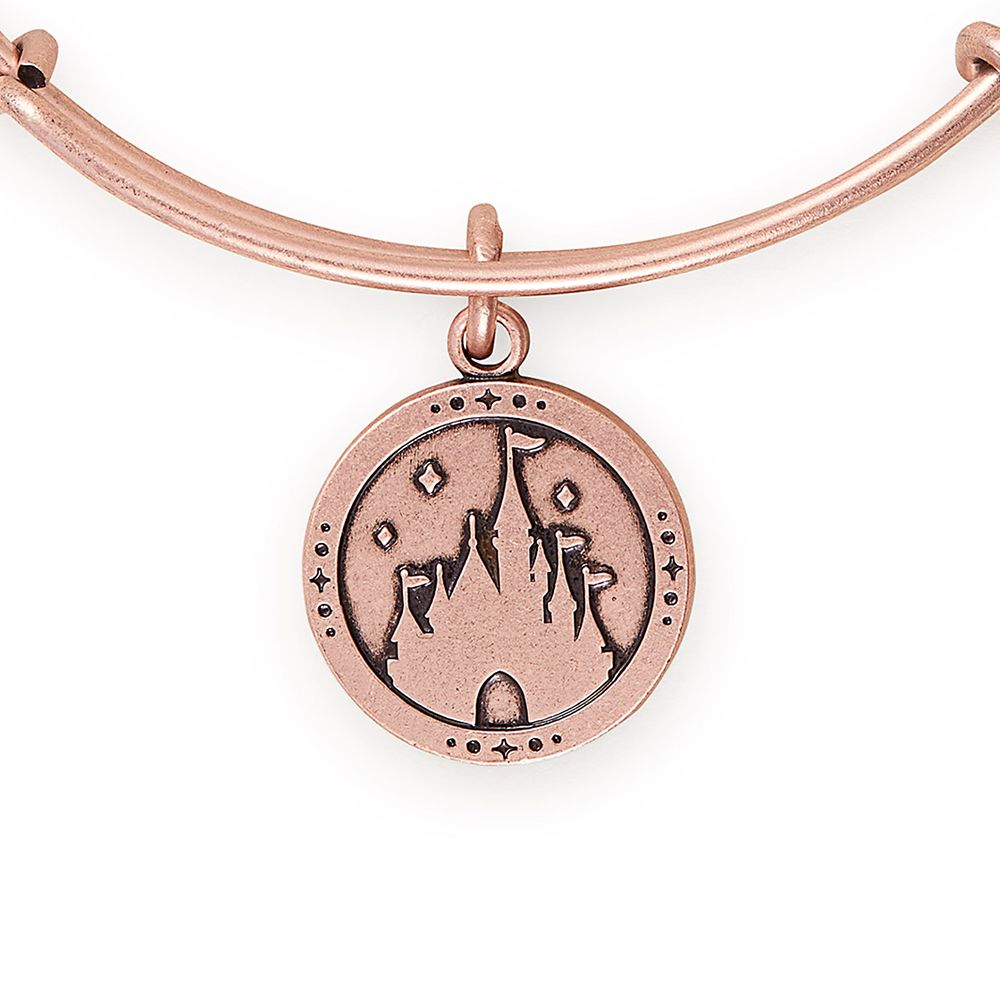 Fantasyland Castle ''Where Dreams Come True'' Bangle by Alex and Ani – Rose Gold