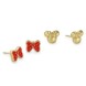 Minnie Mouse Earring Set by Alex and Ani