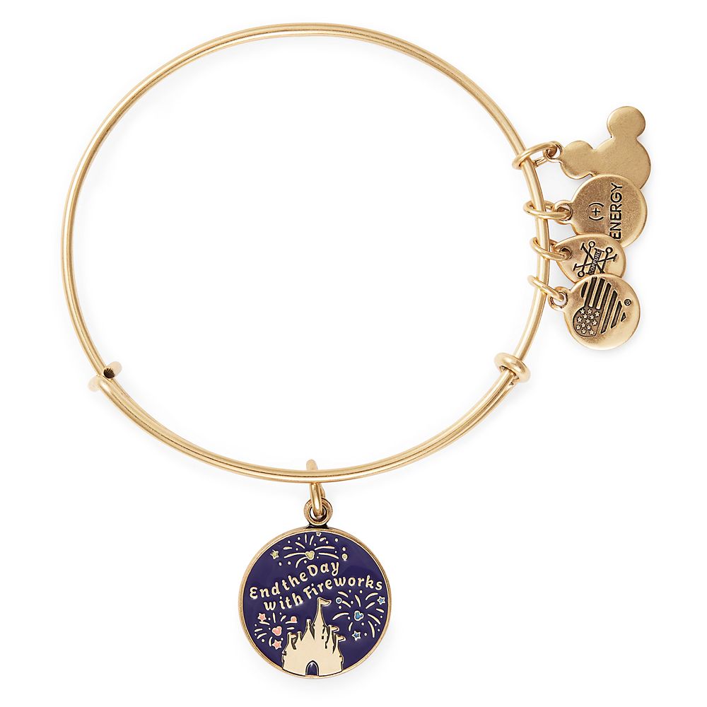 Fantasyland Castle ''End the Day with Fireworks'' Bangle by Alex and Ani