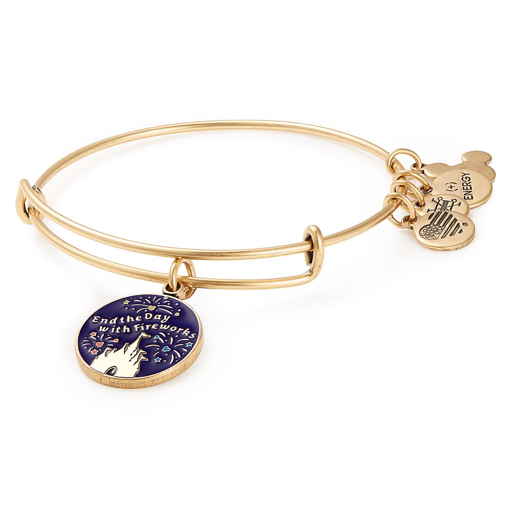 Fantasyland Castle ''End the Day with Fireworks'' Bangle by Alex and Ani