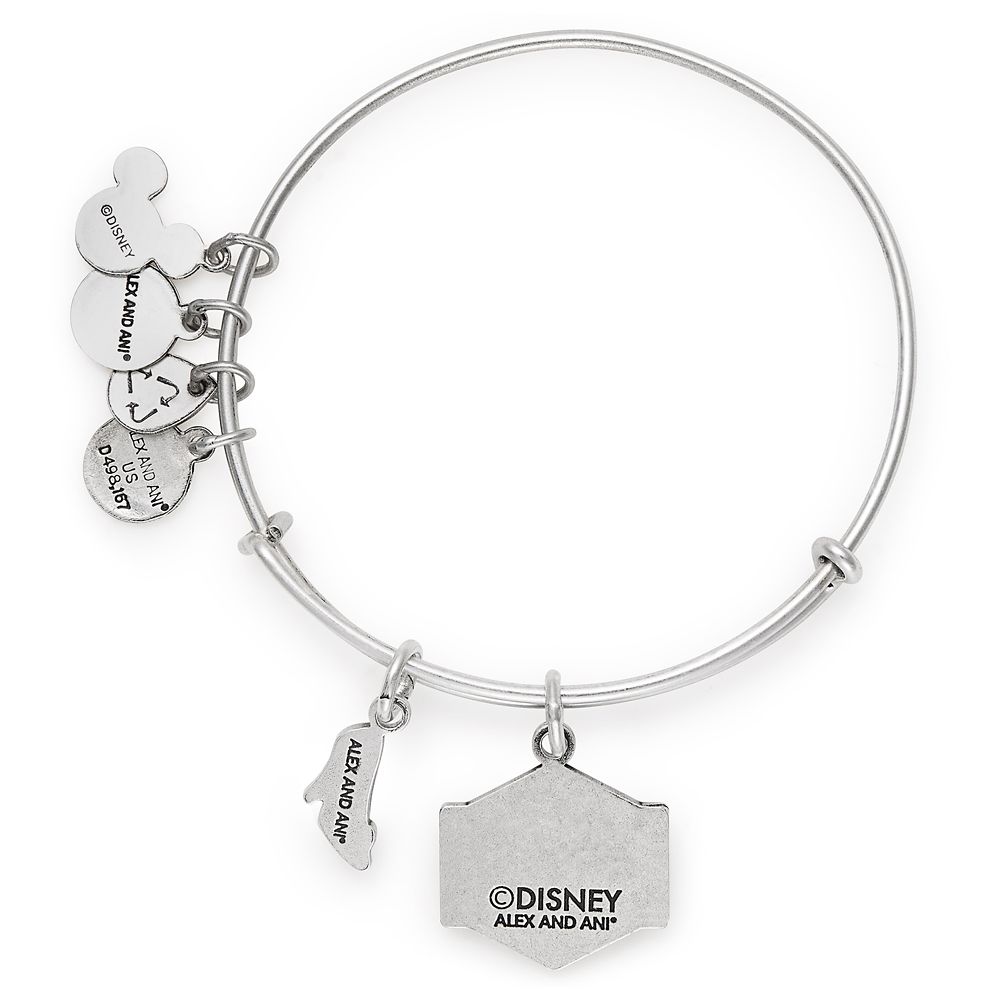 Cinderella ''Have Courage and Be Kind'' Bangle by Alex and Ani – Silver