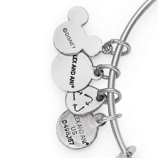 Cinderella ''Have Courage and Be Kind'' Bangle by Alex and Ani – Silver