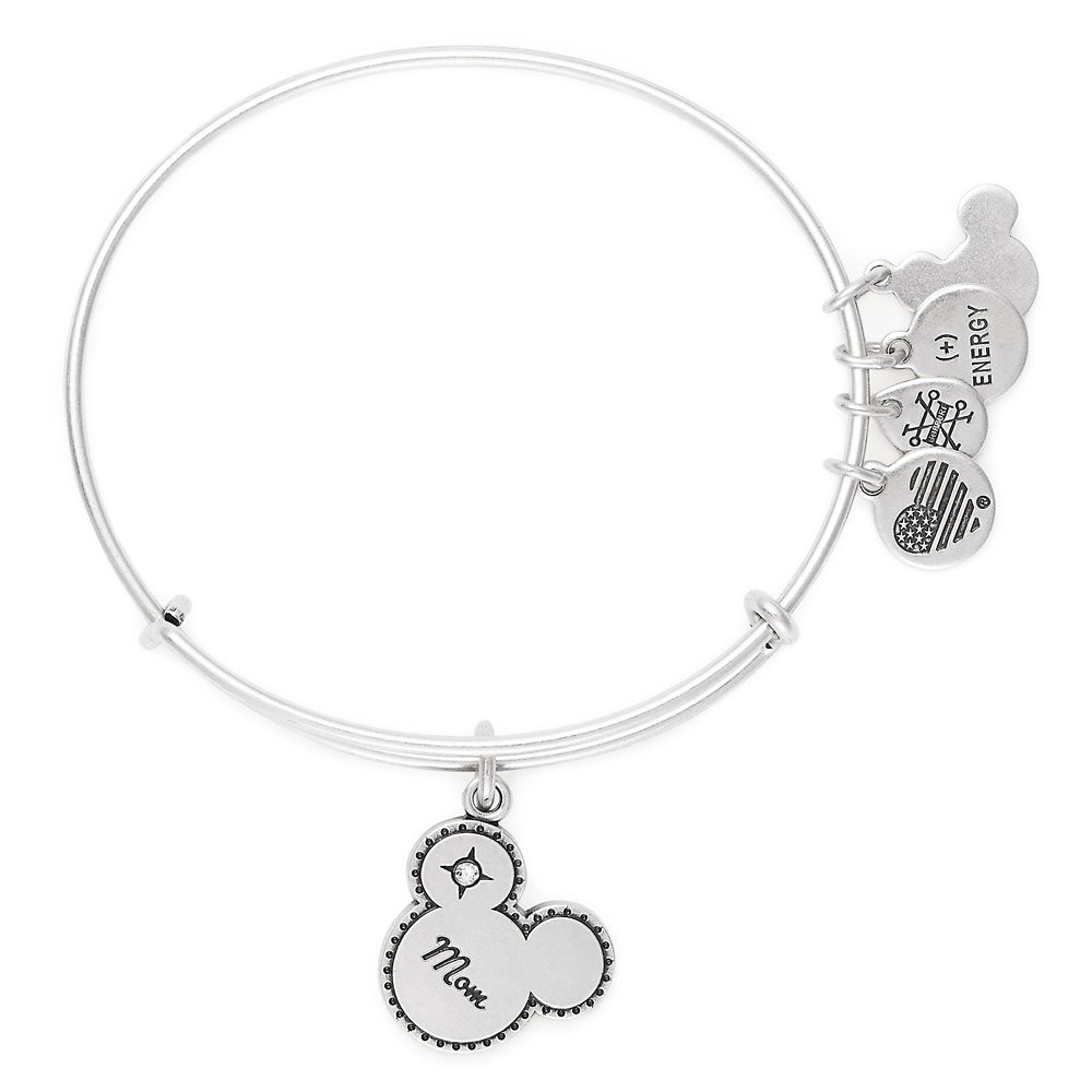 Mickey Mouse Icon ”Mom” Bangle by Alex and Ani available online