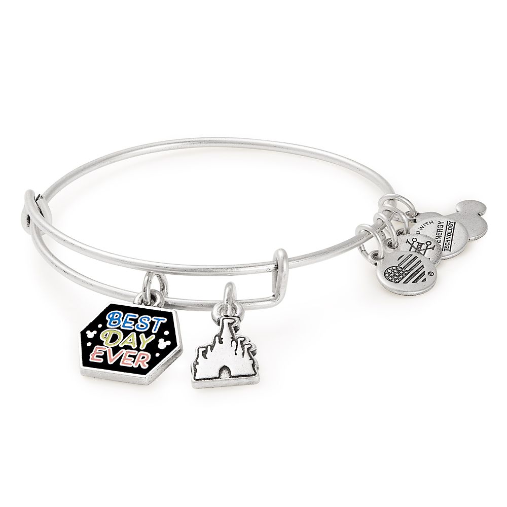 Fantasyland Castle Best Day Ever Bangle by Alex and Ani Official shopDisney