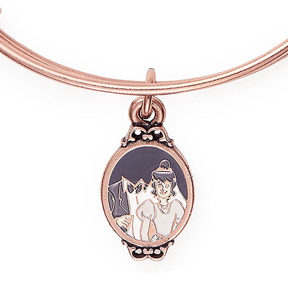 The Haunted Mansion Bangle Bracelet by Alex and Ani – Rose Gold