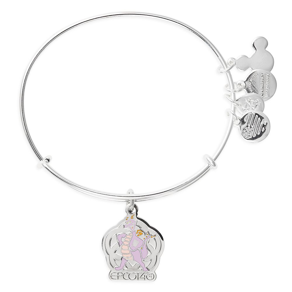 Figment Bangle by Alex and Ani – EPCOT 40th Anniversary –Silver now available