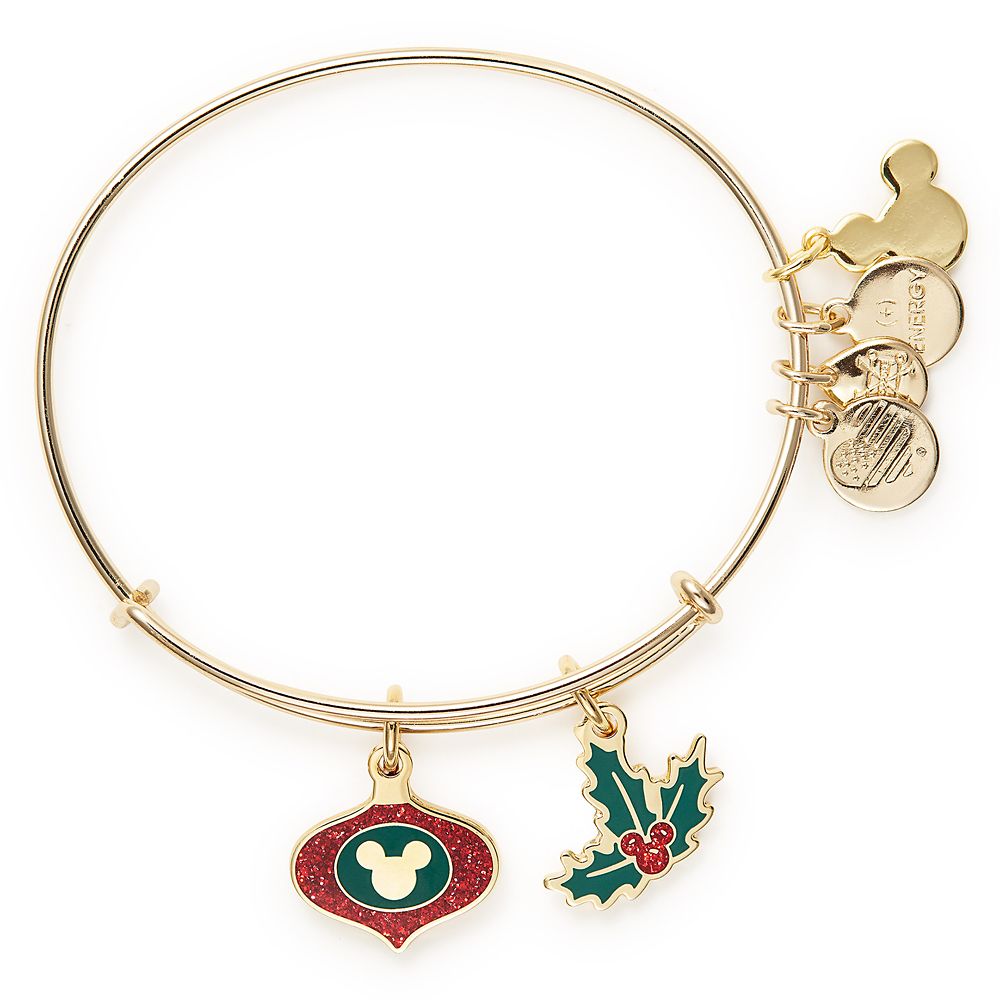 Mickey Mouse Christmas Bangle by Alex and Ani is available online for purchase