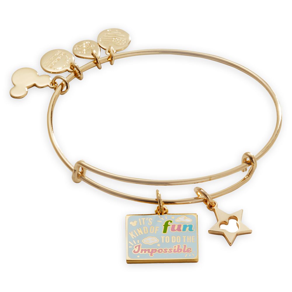 Walt Disney ''It's Kind of Fun to Do the Impossible'' Bangle by Alex and Ani