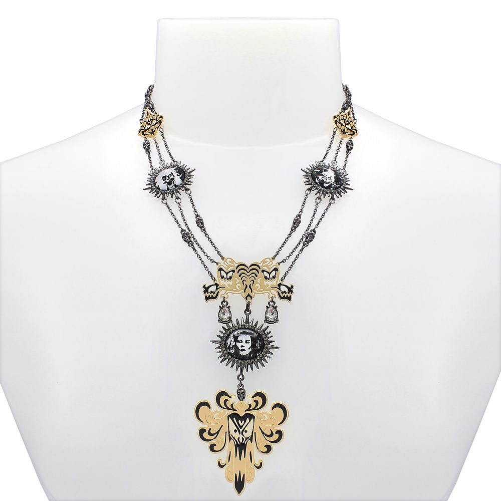 The Haunted Mansion Cameo Statement Necklace by Betsey Johnson