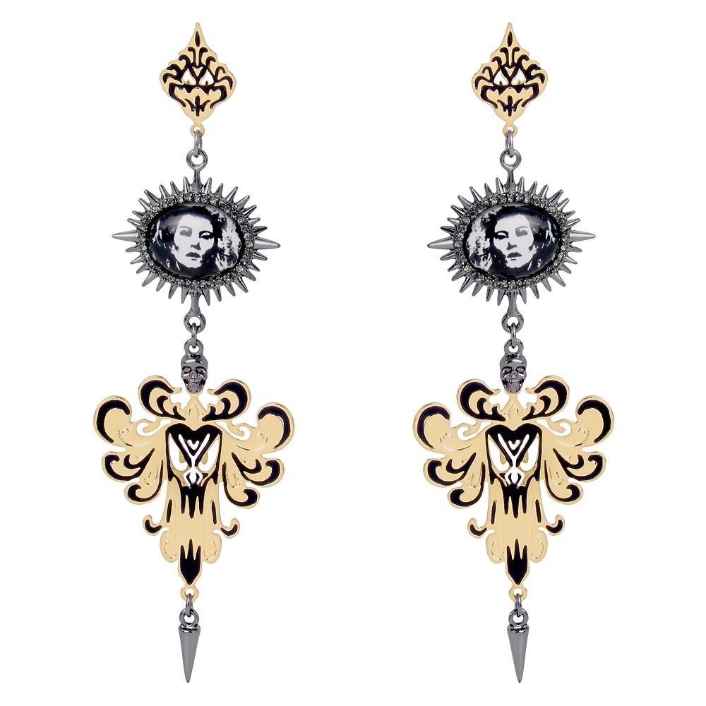 The Haunted Mansion Cameo Chandelier Earrings by Betsey Johnson