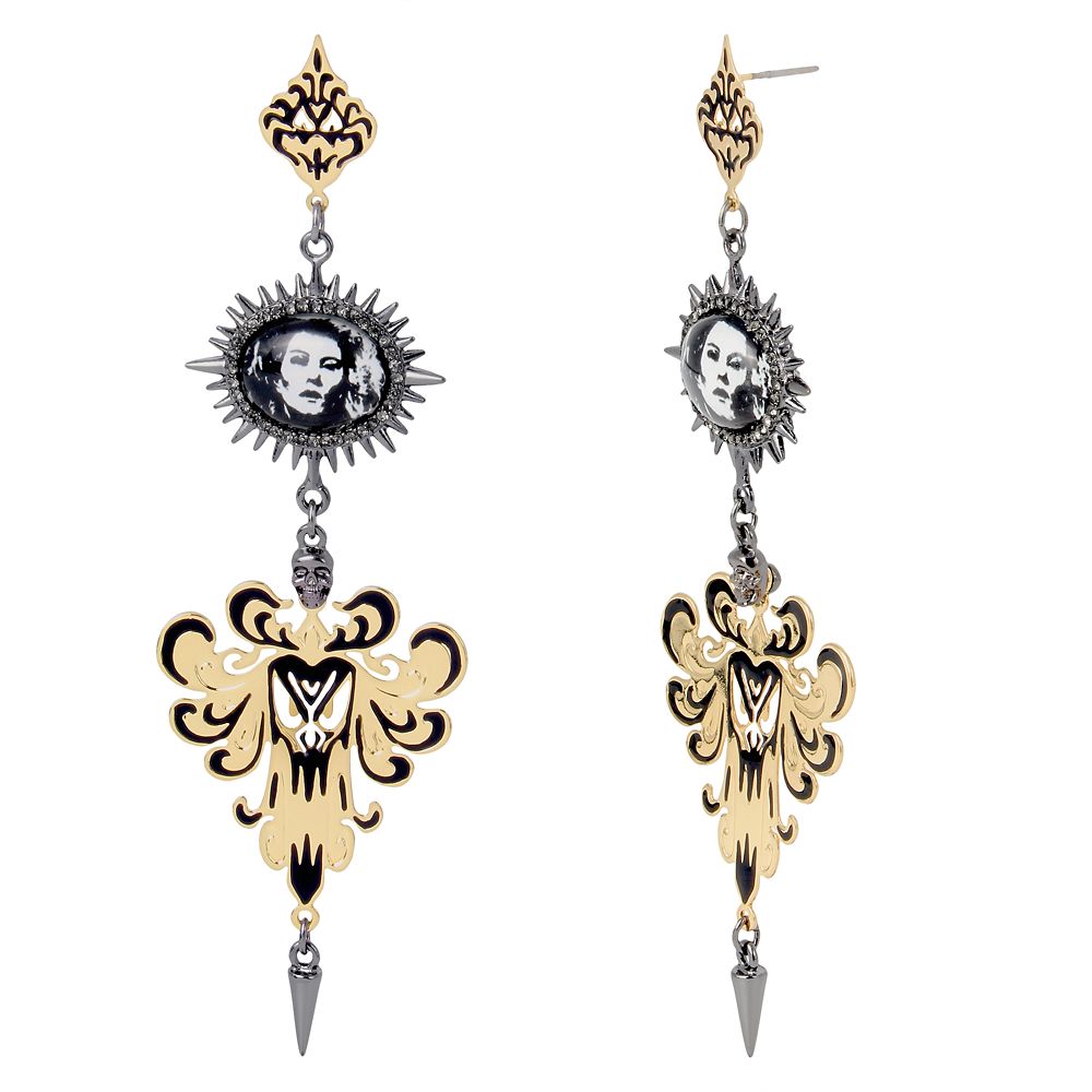 The Haunted Mansion Cameo Chandelier Earrings by Betsey Johnson