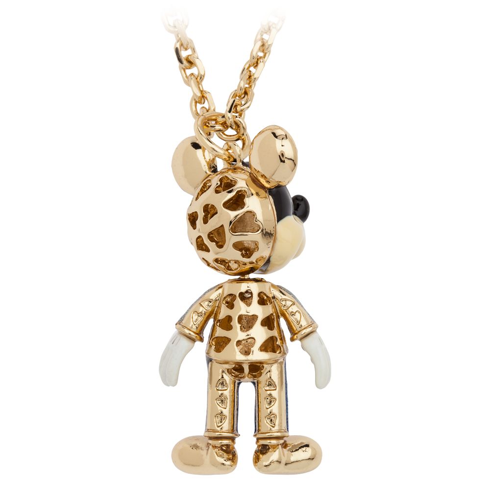 Mickey Mouse Walt Disney World 50th Anniversary Pendant Necklace by Betsey Johnson