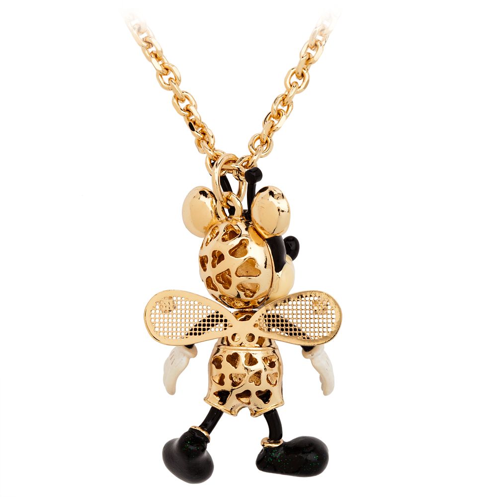 Mickey Mouse Bee Necklace by Betsey Johnson