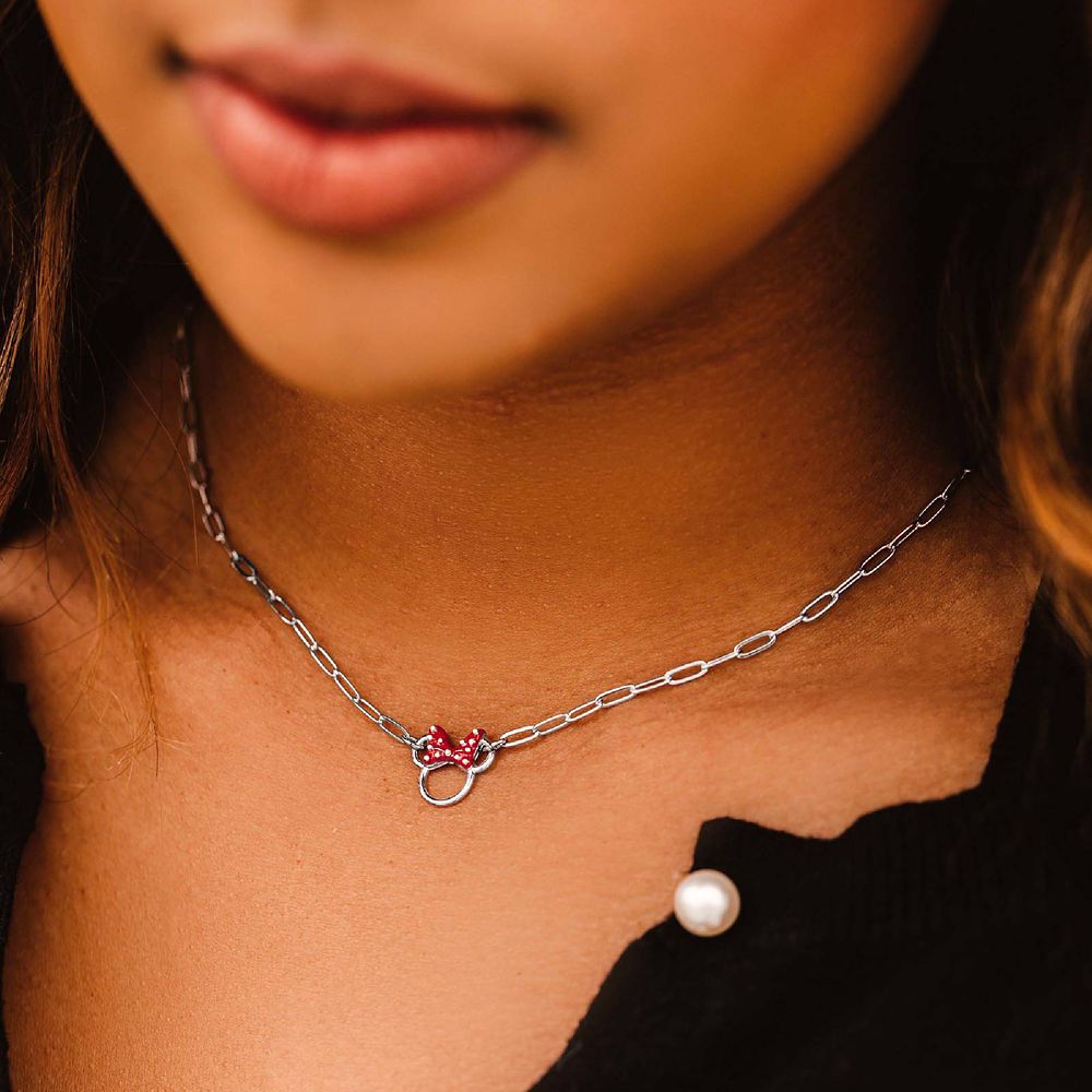 Minnie Mouse Icon Choker Necklace by Pura Vida