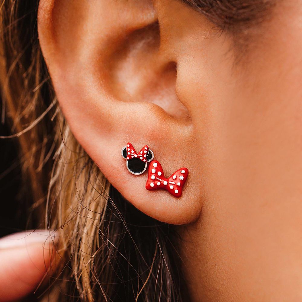 Mickey and Minnie Mouse Mix 'N' Match Stud Earring Set by Pura Vida
