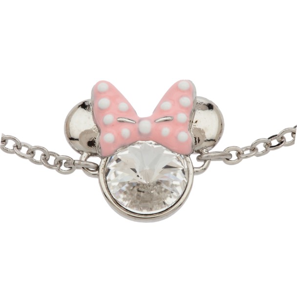 Minnie Mouse Icon Charm Bolo Bracelet by Pura Vida
