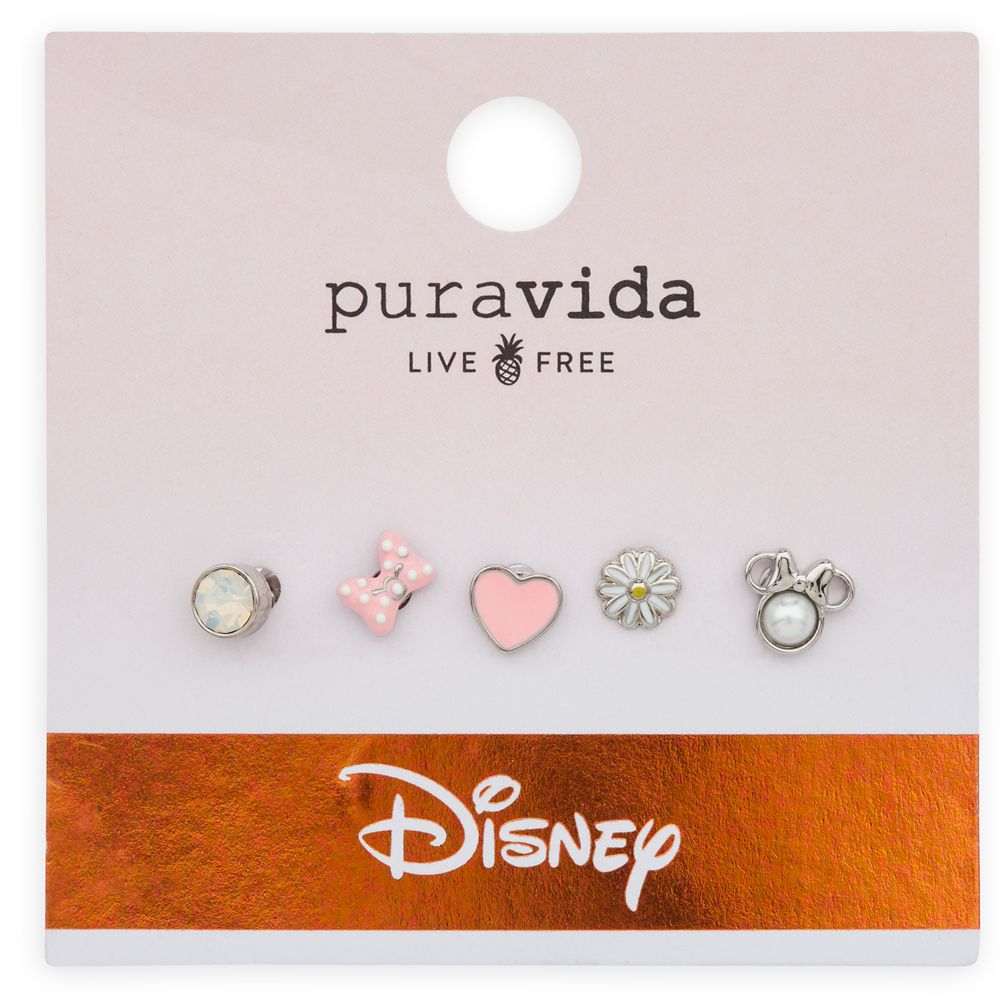 Minnie Mouse Earring Set by Pura Vida