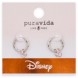 Minnie Mouse Icon Charm Hoop Earrings by Pura Vida