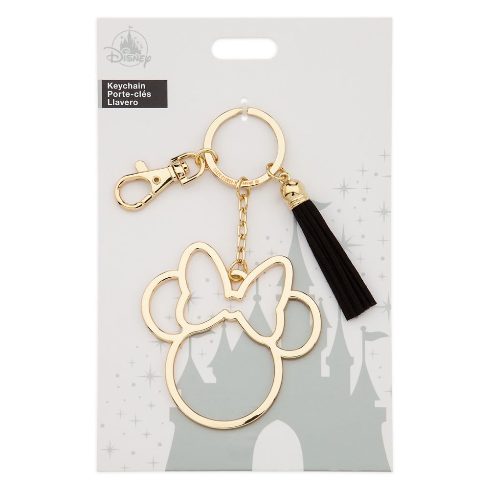 Minnie Mouse Tassel Keychain