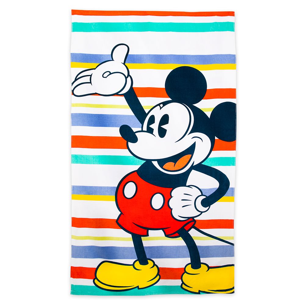 Mickey Mouse Summer Fun Beach Towel