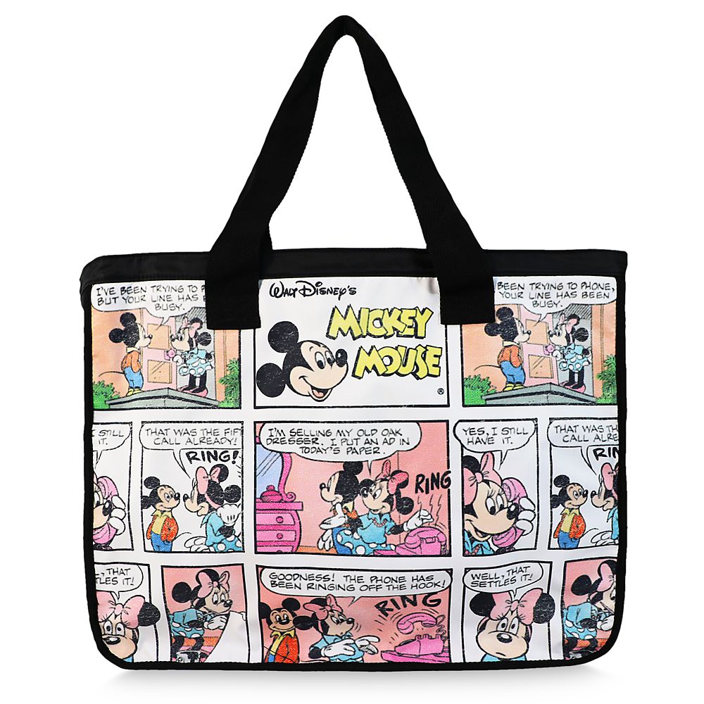 Mickey Mouse Comic Strip Tote Bag
