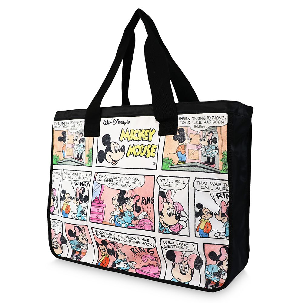 Mickey Mouse Comic Strip Tote Bag