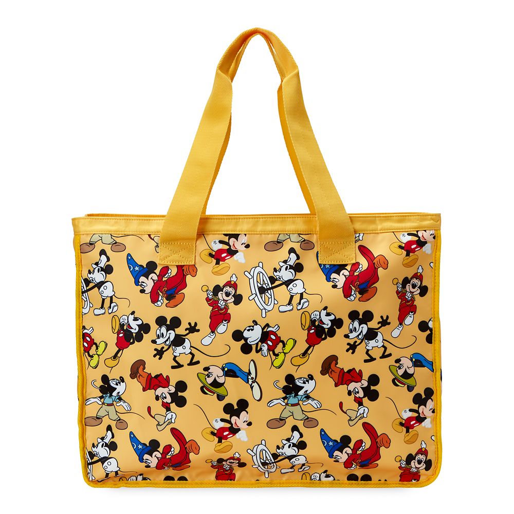 Mickey Mouse Through the Years Nylon Tote – Large