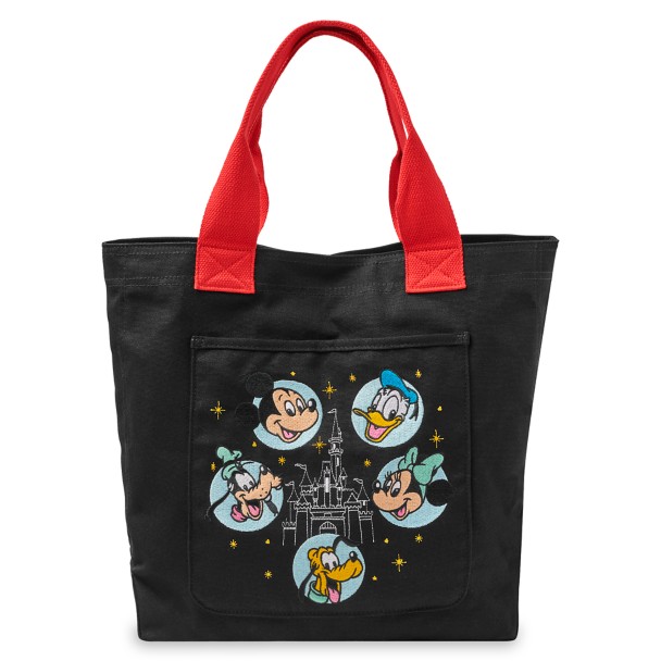 Mickey Mouse and Friends Canvas Tote Bag