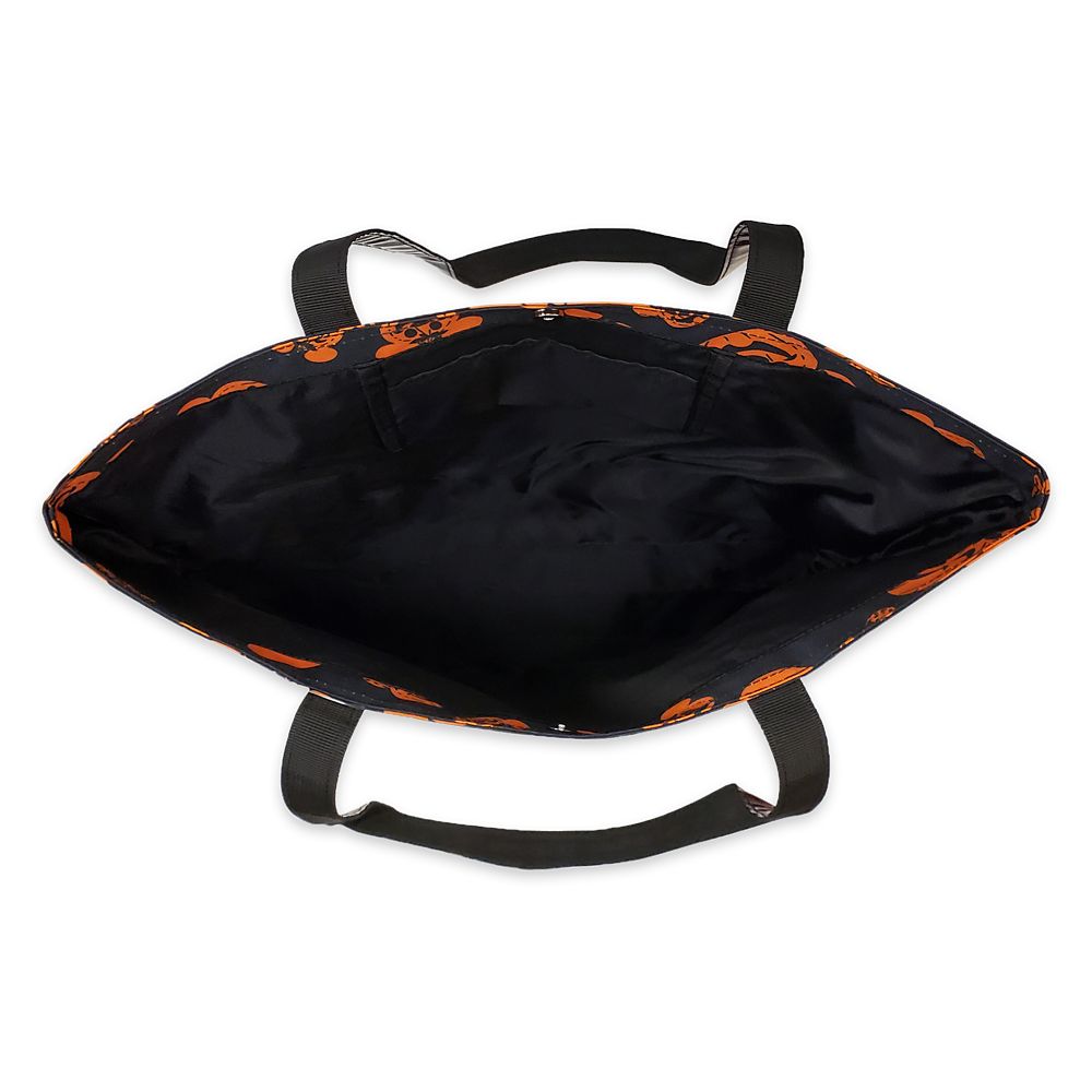 Mickey and Minnie Mouse Jack-o'-Lantern Halloween Tote