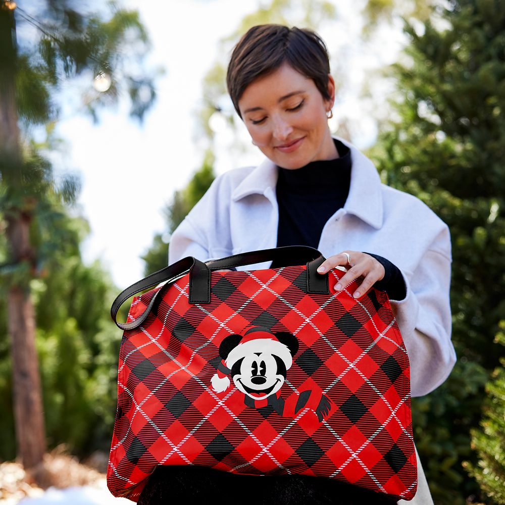 Mickey Mouse Christmas Tote Bag