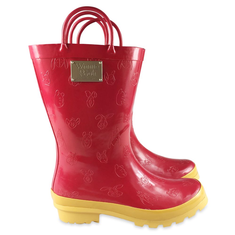 Winnie the Pooh Anniversary Rain Boots for Women