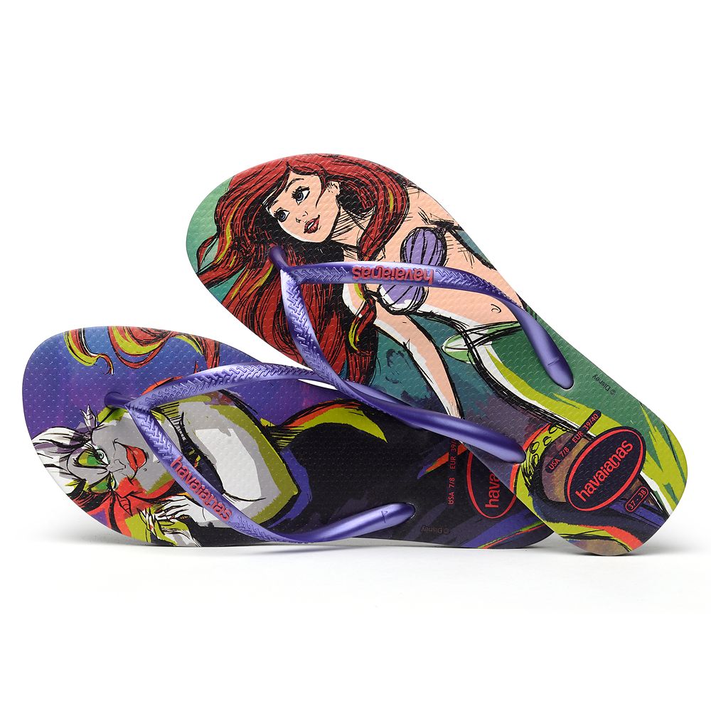 The Little Mermaid Flip Flops for Adults by Havaianas