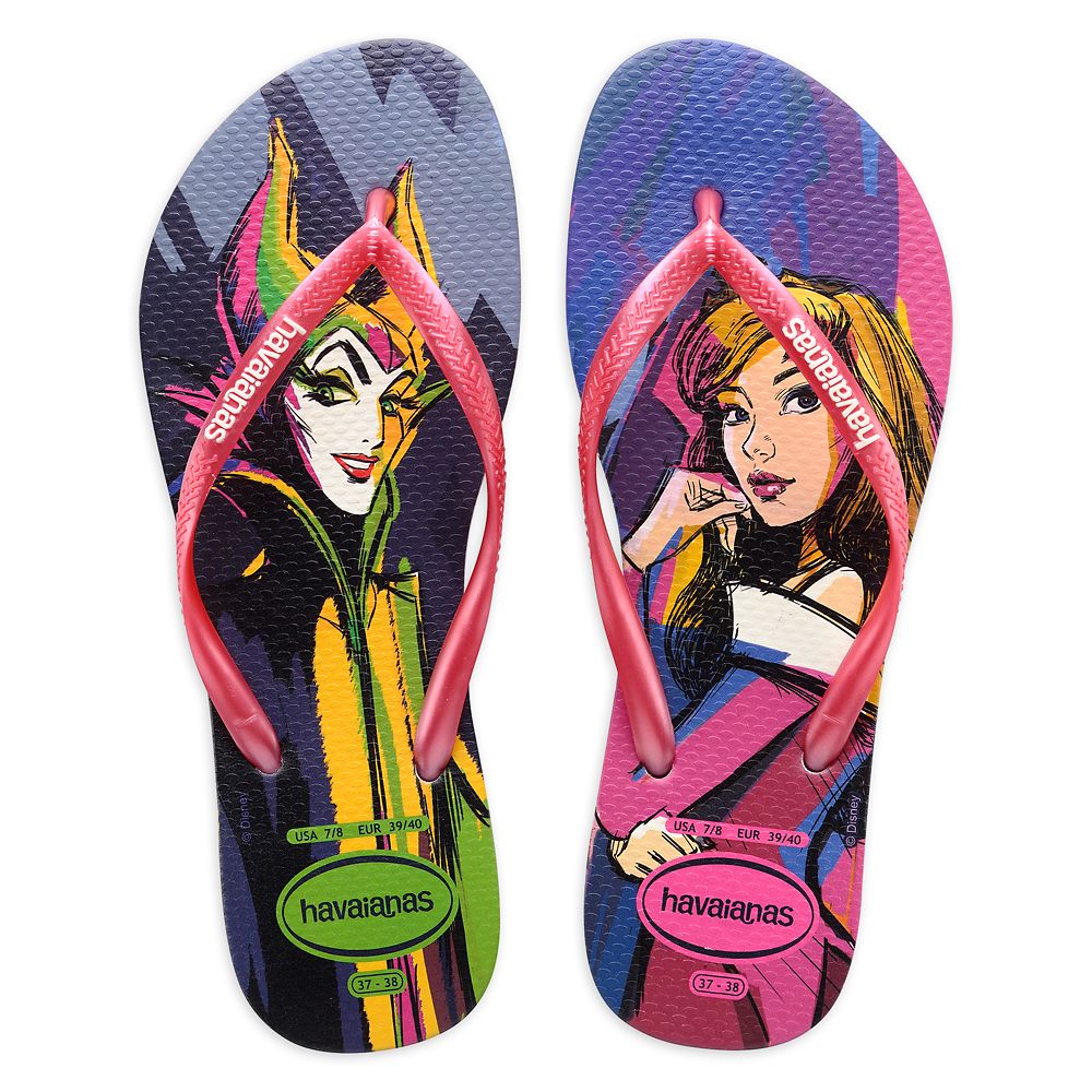 Sleeping Beauty Flip Flops for Adults by Havaianas