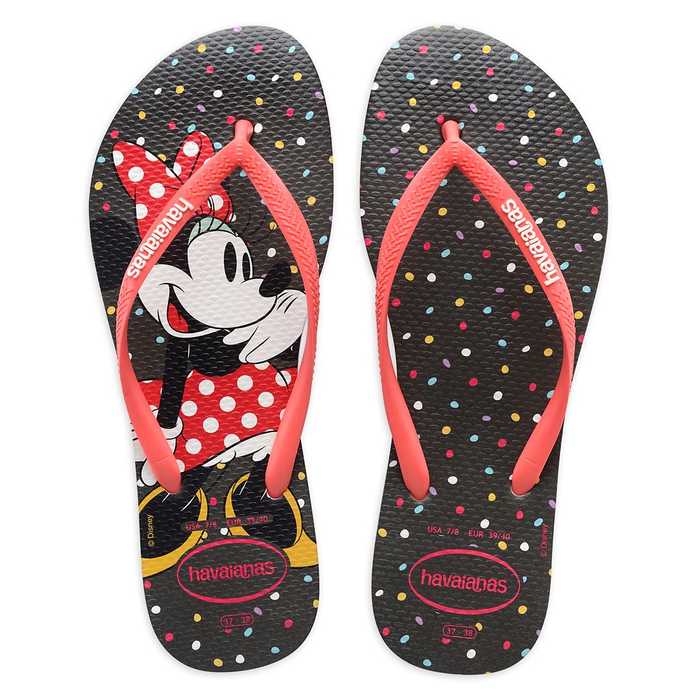 Minnie Mouse Flip Flops for Adults by Havaianas