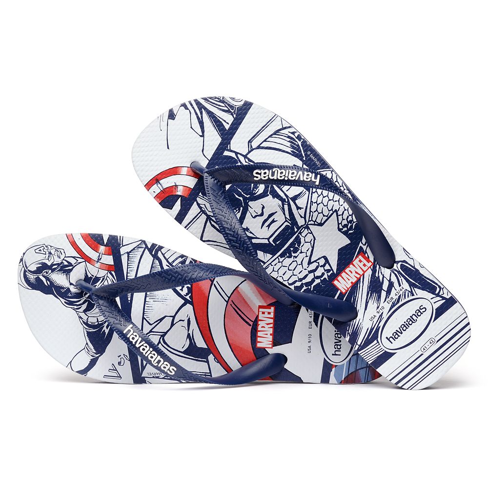 Captain America Flip Flops for Adults by Havaianas