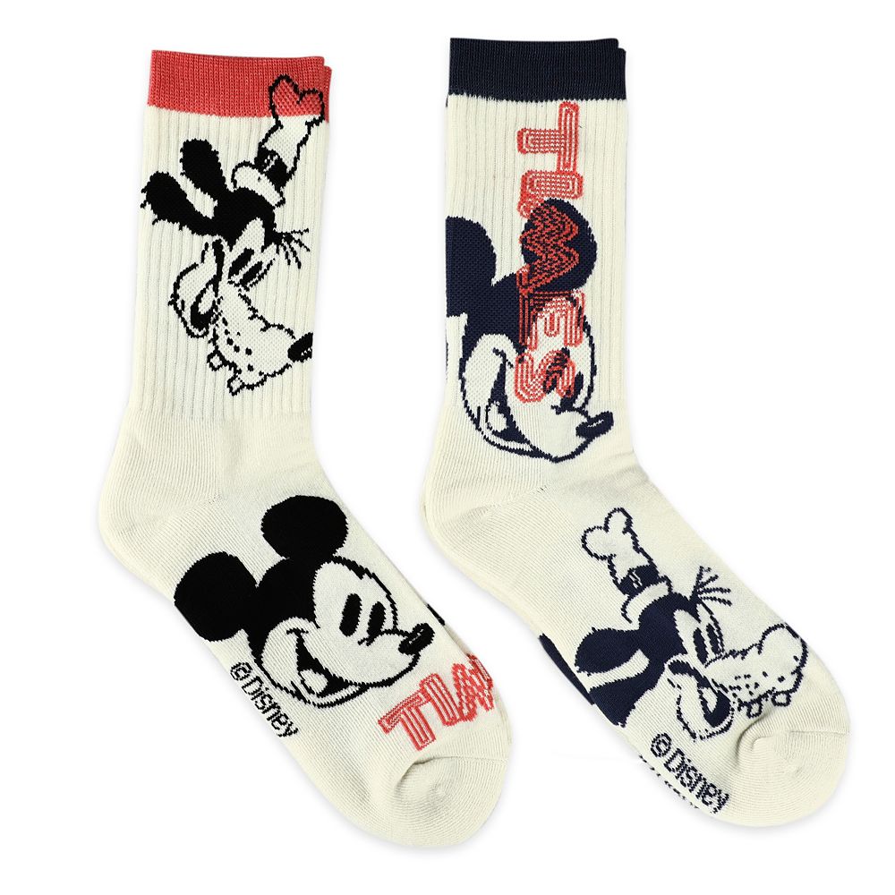 Mickey Mouse and Friends Vintage Sock Set for Adults