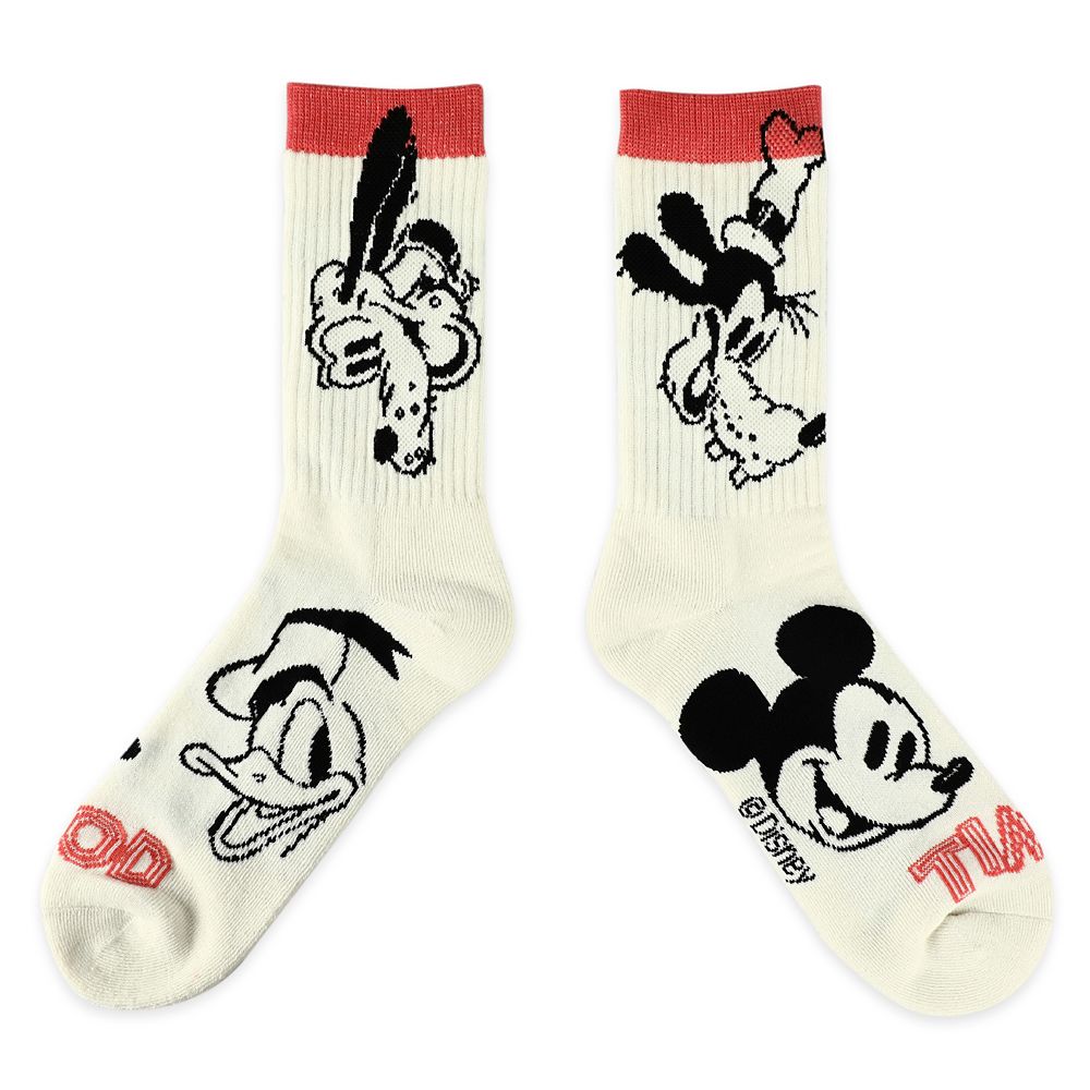 Mickey Mouse and Friends Vintage Sock Set for Adults