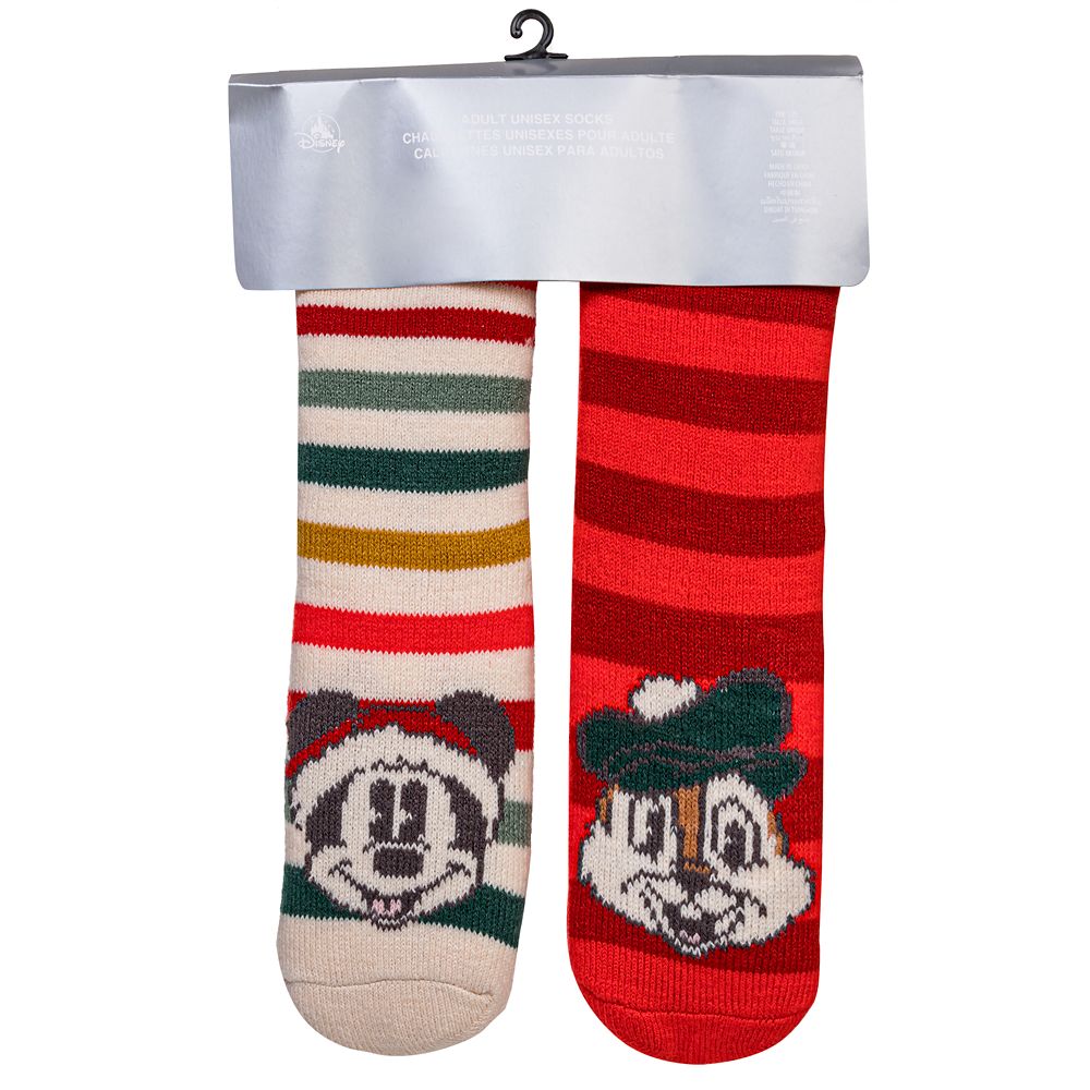 Mickey Mouse and Friends Christmas Sock Set for Adults