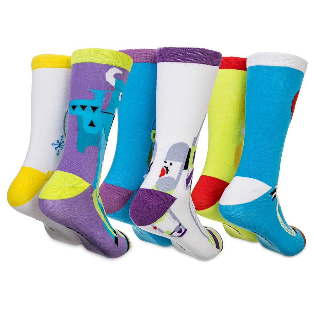 Pixar Holiday Sock Set for Adults