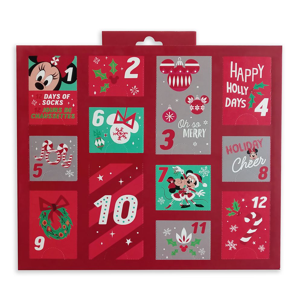Holiday Advent Sock Calendar for Women is now out for purchase Dis