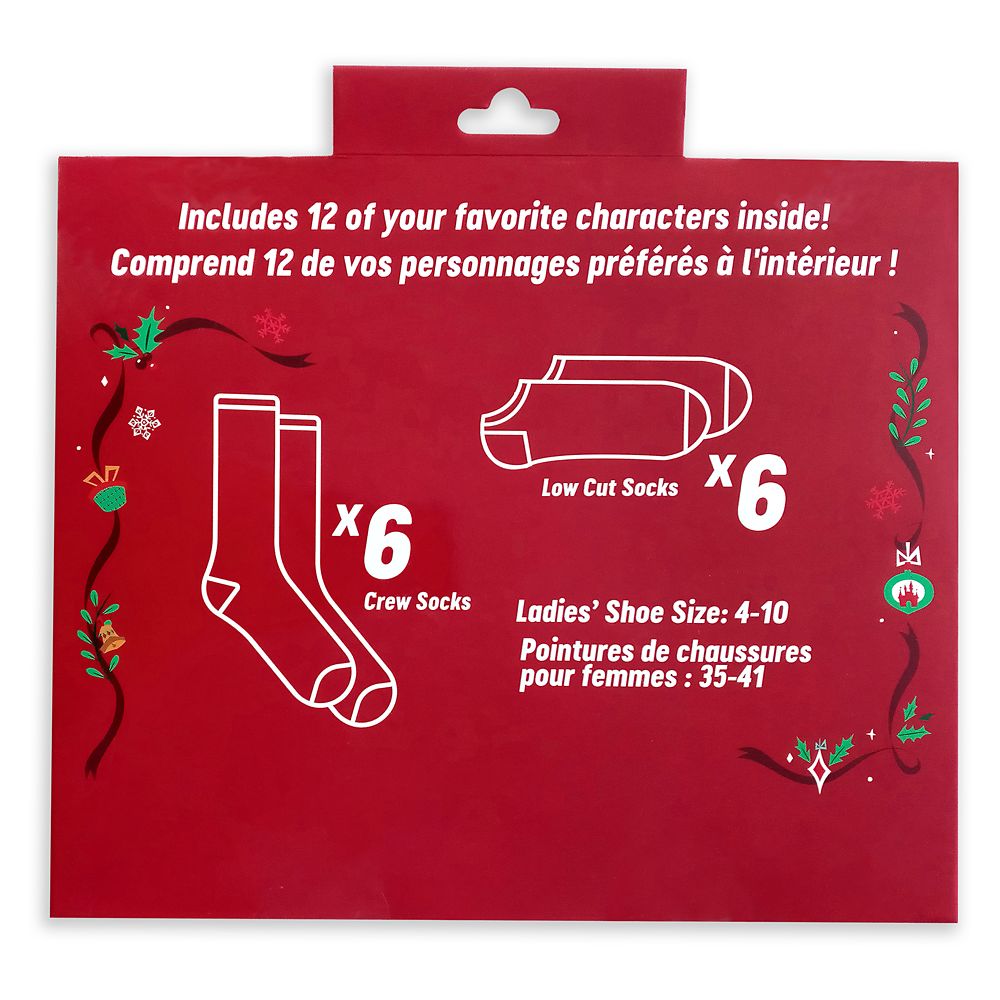 Holiday Advent Sock Calendar for Women