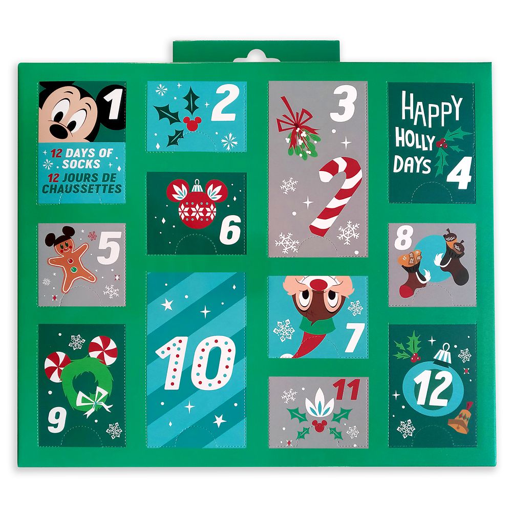 Holiday Advent Sock Calendar for Men