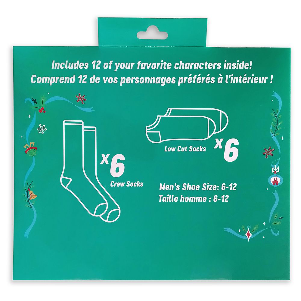 Holiday Advent Sock Calendar for Men